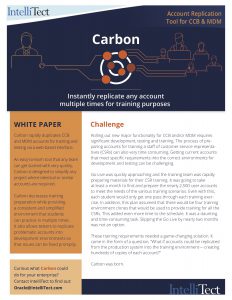 IntelliTect's Carbon Preview image including Challenge info
