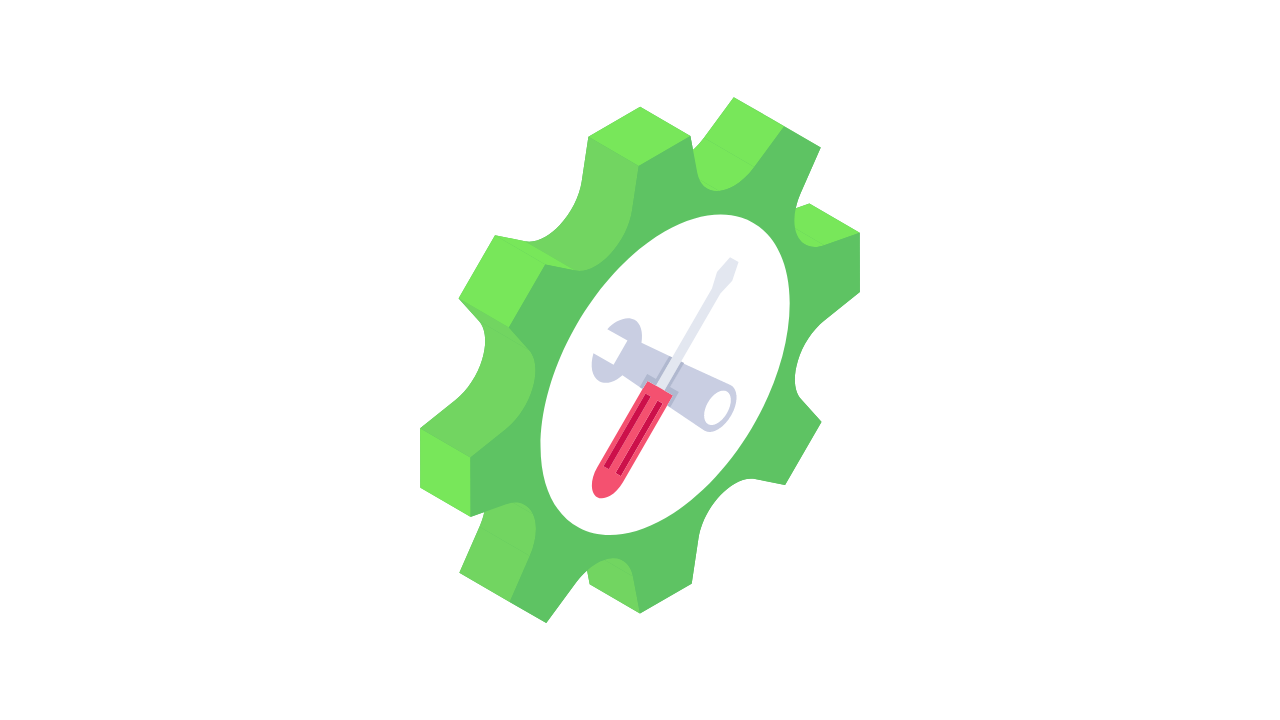 green architecture icon